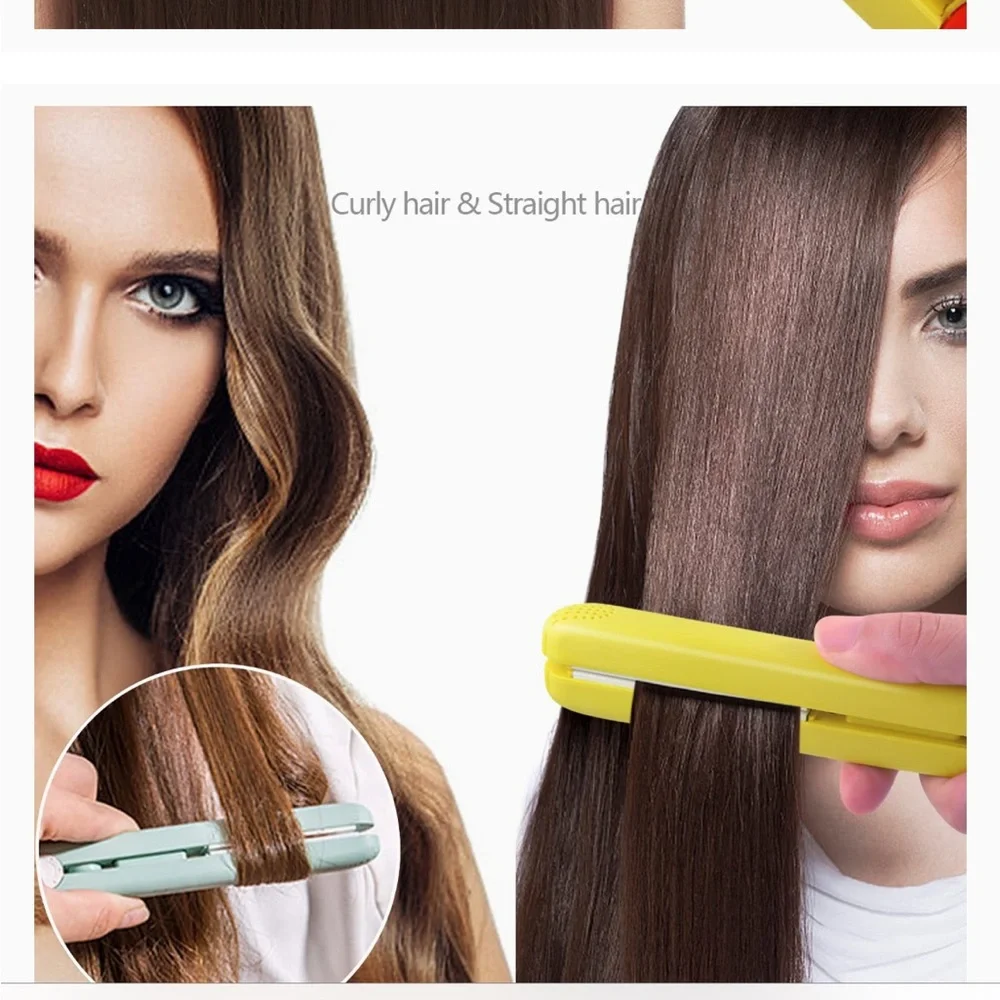 New Make Time Mini Ceramic travel Hair Straighter